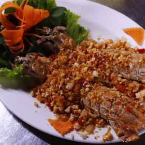 Tôm Tích rang muối Hồng Kong